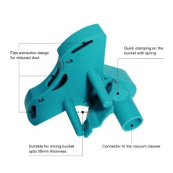 Sistem pentru extractie praf la amestecare adezivi - BIHUI-TDBM