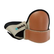 Genunchiere profesionale din piele sintetica - BIHUI-BLKP