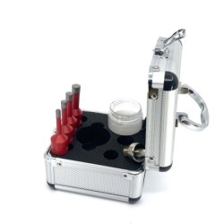 Set carote diamantate pt. gresie portelanata & piatra - diam. 6, 8, 10, 12 mm Profesional Standard - DXDY.REDrill.MiniSet
