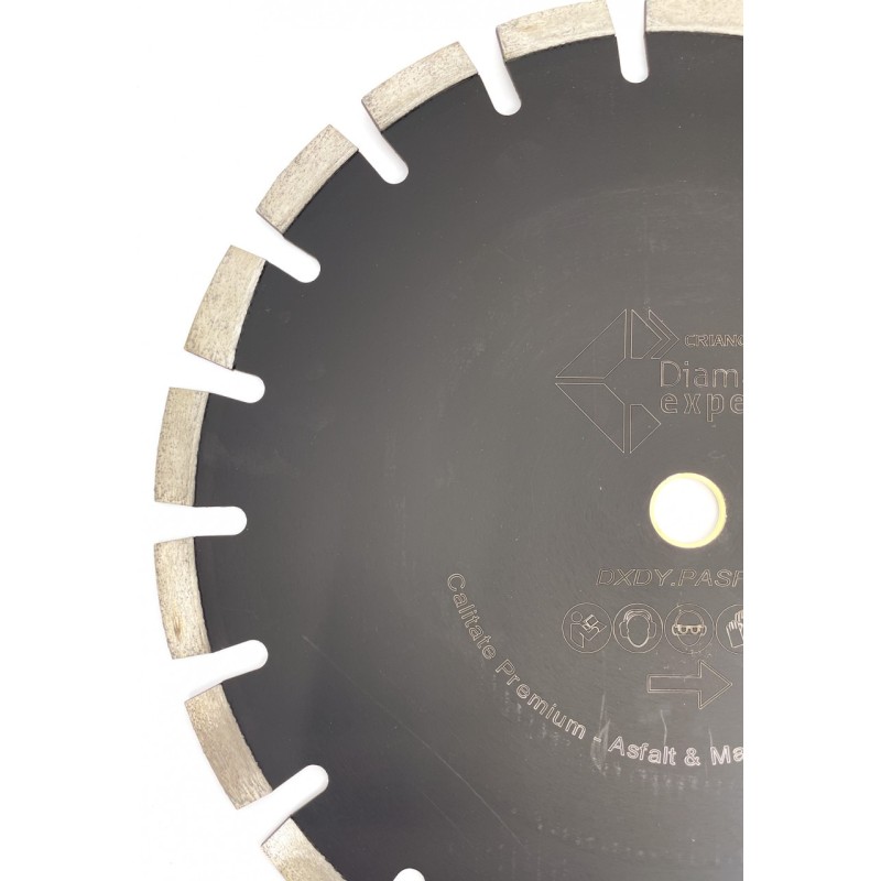 Disc DiamantatExpert pt. Asfalt, Caramida & Abrazive 350mm Premium - DXDY.PASF.350.25