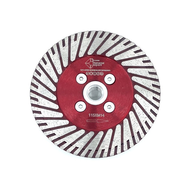 Disc DiamantatExpert pt. taiere si slefuire - Granit si Pietre 115xM14 (mm) Premium - DXDY.CNG-HS.115.M14