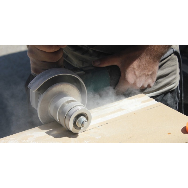 Freza Diamantata pt. canale anti-alunecare pt. trepte, scari - Gresie, Marmura, Granit - DXDY.FAA