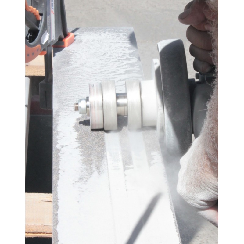 Freza Diamantata pt. canale anti-alunecare pt. trepte, scari - Gresie, Marmura, Granit - DXDY.FAA