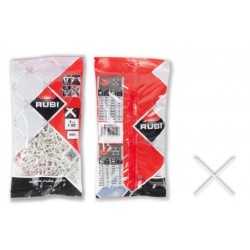 Distantiere ( Cruciulite ) pt. placi - gresie si faianta - Rost 1 mm - 300 buc - RUBI-2911