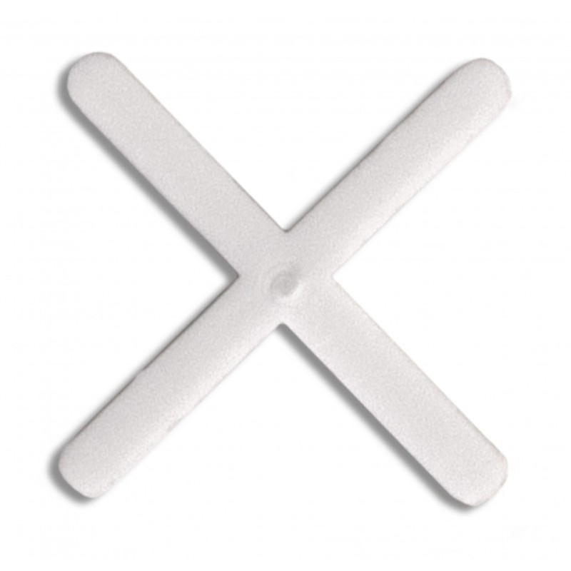 Distantiere ( Cruciulite ) pt. placi - gresie si faianta - Rost 2 mm - 300 buc - RUBI-2901