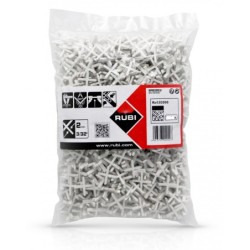 Distantiere ( Cruciulite ) pt. placi - gresie si faianta - Rost 2 mm - 1000 buc - RUBI-2000