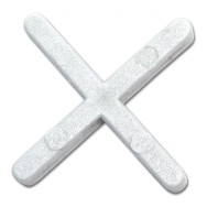 Distantiere ( Cruciulite ) pt. placi - gresie si faianta - Rost 3 mm - 200 buc - RUBI-2902