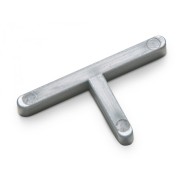 Distantiere tip T ( Teuri ) pt. placi - gresie si faianta - Rost 3 mm - 200 buc - RUBI-2923