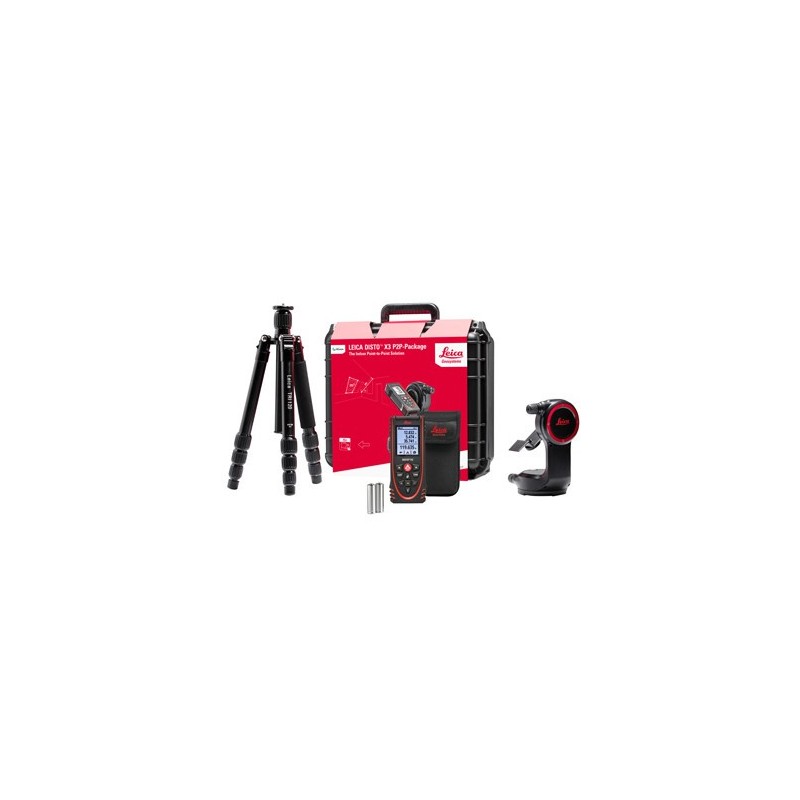 Pachet P2P - Telemetru Laser 150m Avansat, Disto X3 + DST 360 si trepied - Leica-887687