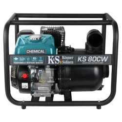 Motopompa pentru lichide agresive 3" - 1000 l / min - Konner & Sohnen - KS-80CW