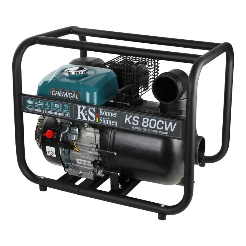 Motopompa pentru lichide agresive 3" - 1000 l / min - Konner & Sohnen - KS-80CW Motopompa pentru lichide agresive 3" - 1000 l / min - Konner & Sohnen - KS-80CW