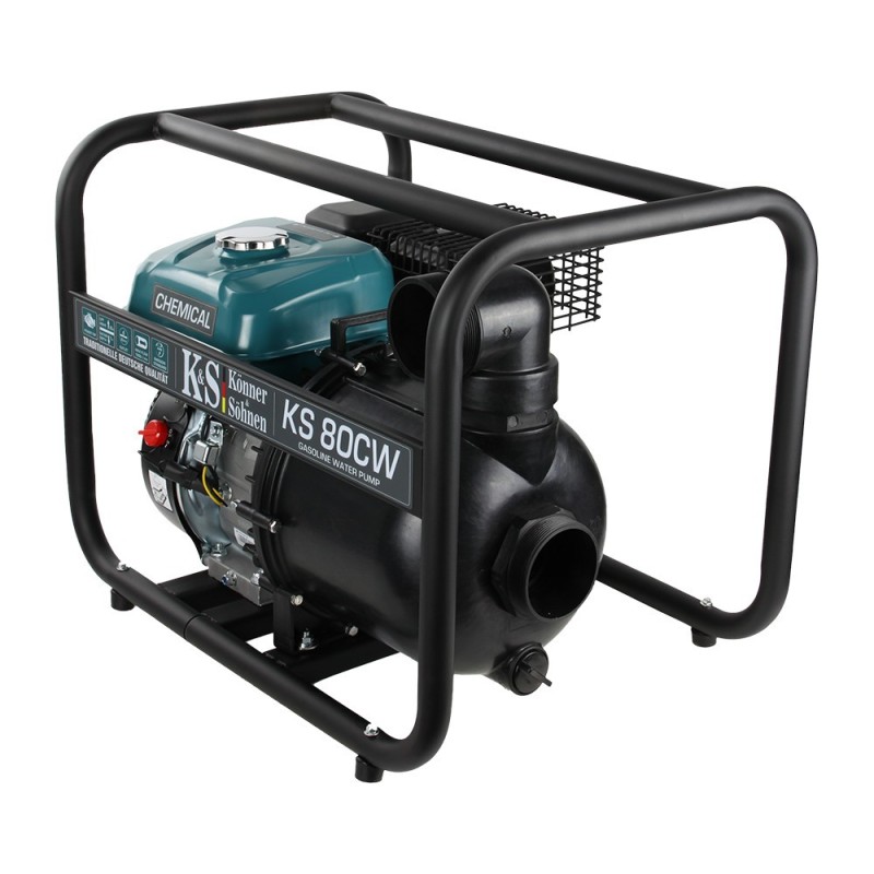 Motopompa pentru lichide agresive 3" - 1000 l / min - Konner & Sohnen - KS-80CW Motopompa pentru lichide agresive 3" - 1000 l / min - Konner & Sohnen - KS-80CW
