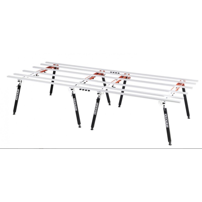 Masa modulara de lucru BM180PLUS - MK3, 180x150cm (compusa din 394MAXIKIPLUS1 + 394MAXIKITPA) - Raimondi-394MAMK3PLUS