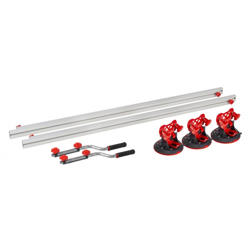 Sistem de transport cu ventuze pt. placi de dimensiuni mari, 320cm, 80kg, Slim Easy Trans Plus - RUBI-18976