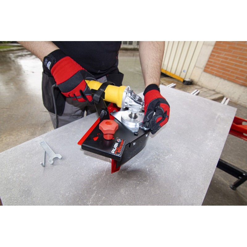Dispozitiv pentru frezat si slefuit muchii si canturi placi ceramice ( Jolly ), Pro-Edger - RUBI-16956
