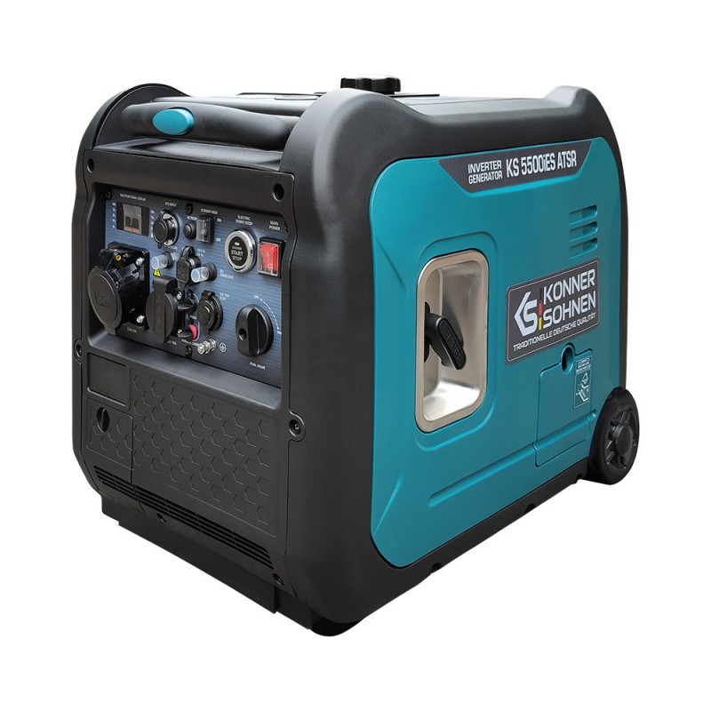 Generator de curent 5.5 kW inverter - benzina - Konner & Sohnen - KS-5500iES-ATSR