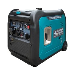 Generator de curent 5.5 kW inverter - HIBRID (GPL + benzina) - insonorizat - Konner & Sohnen - KS-5500iEG-S
