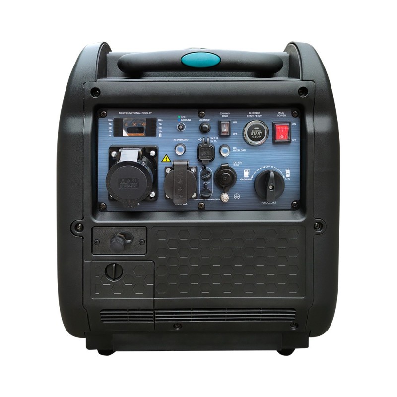 Generator de curent 5.5 kW inverter - HIBRID (GPL + benzina) - insonorizat - Konner & Sohnen - KS-5500iEG-S