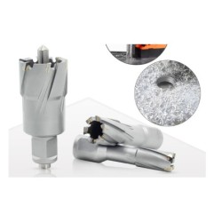 Carota pt. otel din carbura de tungsten, ⌀ 12mm, h=50mm, cu prindere Weldon - DXDY.P-TCT-50.12.W