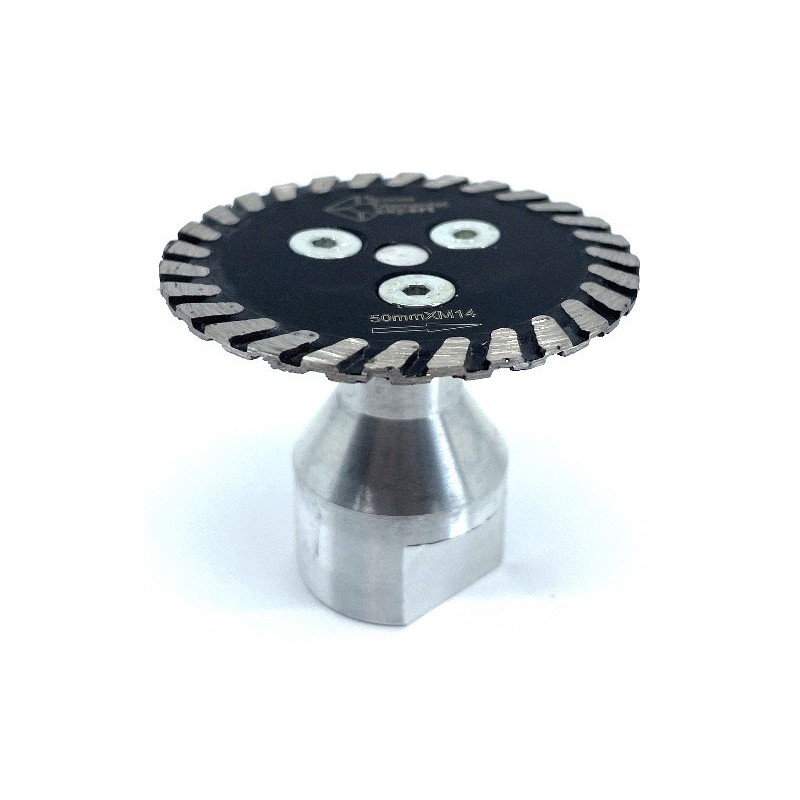 Disc DiamantatExpert pentru gresie portelanata, placi dure 50mm x M14 Premium - DXDY.DP50