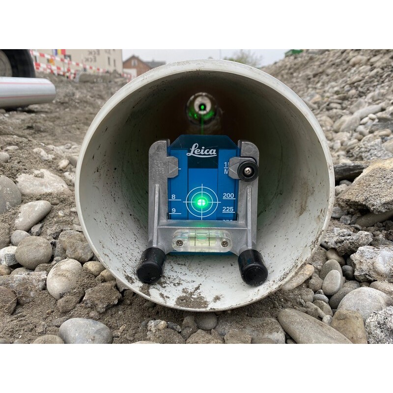 Laser Verde pentru Conducte, Piper 200G - set telecomanda IR si accesorii - Leica-6016958