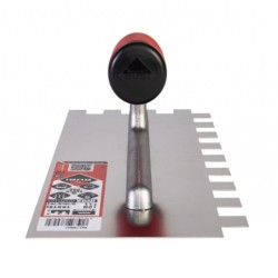 Gletiera dintata cu maner Rubiflex 28cm, 15mm - RUBI-76947