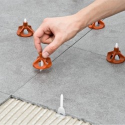 Distantiere autonivelare RLS VITE pt. gresie, faianta si placi - Rost de 1.5mm - 100 buc - Raimondi-180VB015FC0100 Distantiere autonivelare RLS VITE pt. gresie, faianta si placi - Rost de 1.5mm - 100 buc - Raimondi-180VB015FC0100