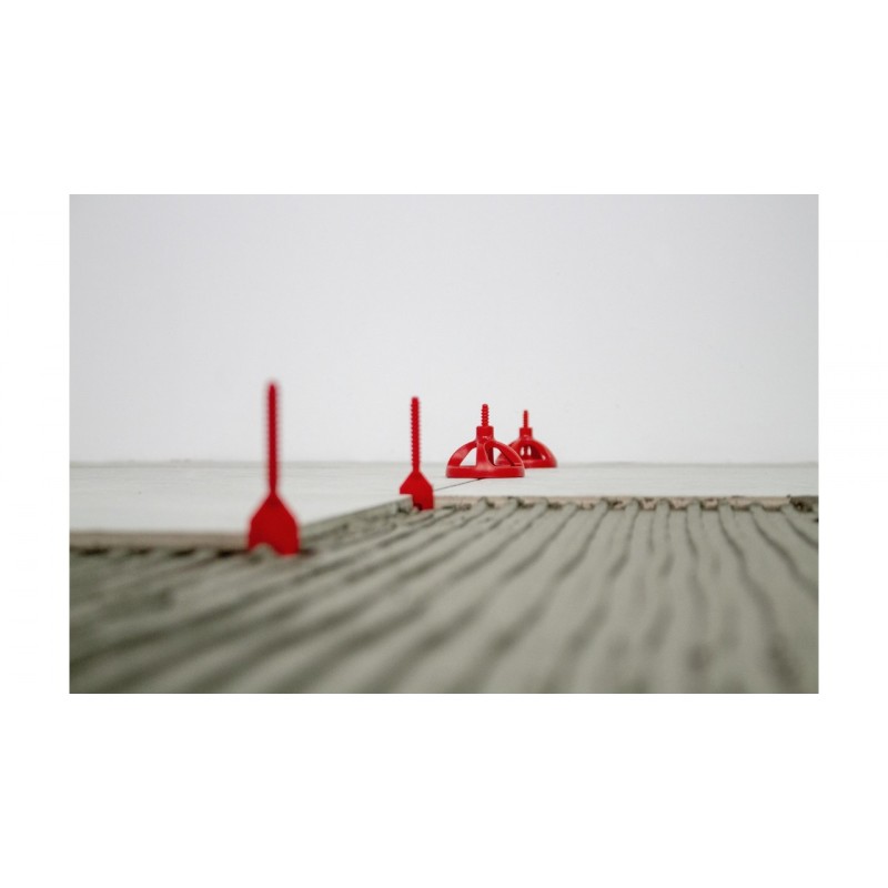 Distantiere autonivelare Cyclone pt. gresie, faianta si placi - Rost de 1mm - 300 buc - RUBI-35938