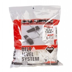 Distantiere autonivelare Delta ( Clips-uri ) pt. gresie, faianta si placi - Rost de 0,5 mm - 200 buc - RUBI-3930