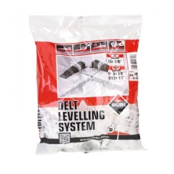 Distantiere autonivelare Delta ( Clips-uri ) pt. gresie, faianta si placi - Rost de 1,5 mm - 200 buc - RUBI-2841