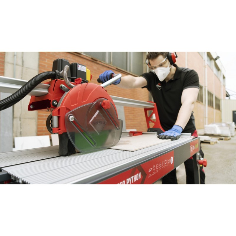 Masina de taiat gresie, faianta si placi 120.5cm, 1.1kW, DC-250 1200 PYTHON 230V-50 Hz. + CEV SuperPro - RUBI-56939