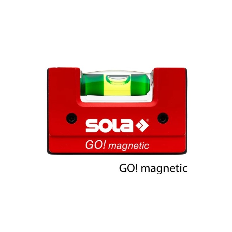 Nivela cu bula (boloboc) GO! magnetic - Sola-01621101