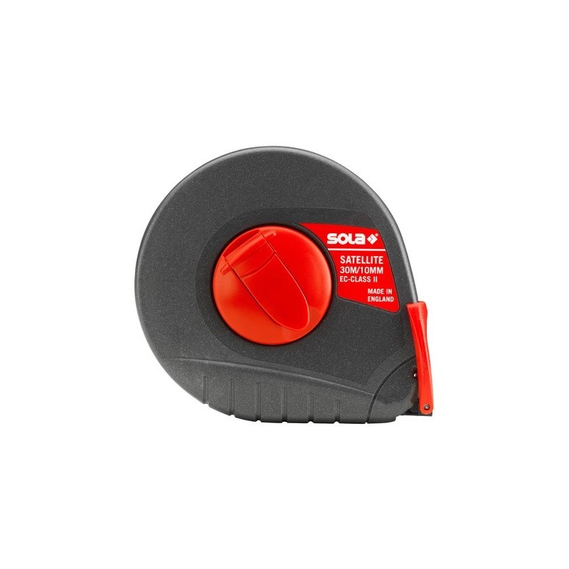 Banda de masurat (ruleta) cu banda din otel Satellite ST30, 30m - Sola-50056101