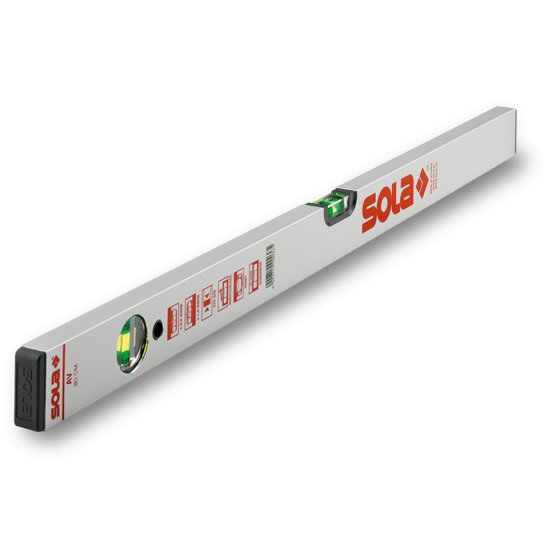 Nivelă cu bula ( Boloboc ) cu profil aluminiu, 150cm AV 150 - Sola-01111501