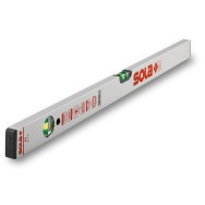 Nivelă cu bula ( Boloboc ) cu profil aluminiu, 40cm AV 40 - Sola-01110501
