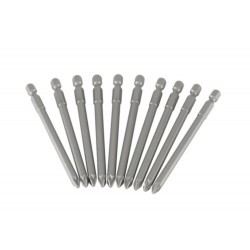 Stanley 3-68-807 Set 10 Biti 1/4" Pozidriv PZ2 x 100mm