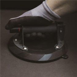 Ventuza Heavy Duty cu vacuum pt. placi texturate - Ø200mm, 110kg - BIHUI-SCVU8