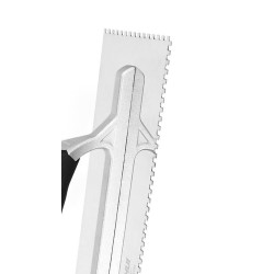 Gletiera dintata INOX 280 x 120mm, 4mm - BIHUI-PTSB04