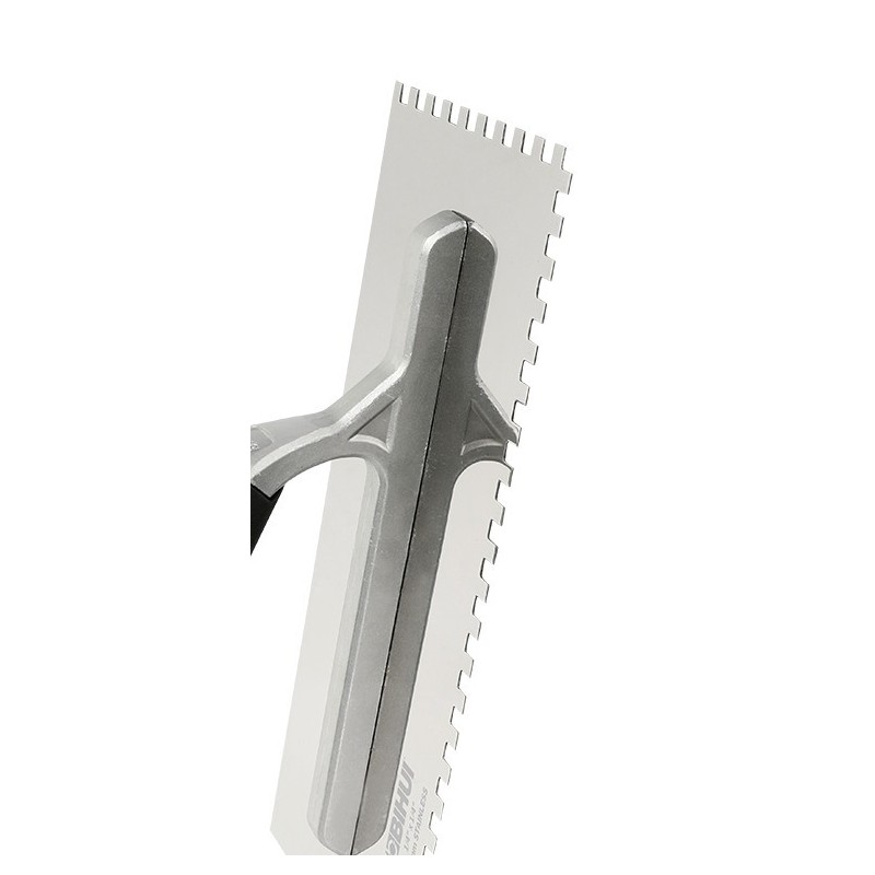 Gletiera dintata INOX 280 x 120mm, 6mm - BIHUI-PTSB06