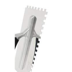 Gletiera dintata INOX 280 x 120mm, 8mm - BIHUI-PTSB08