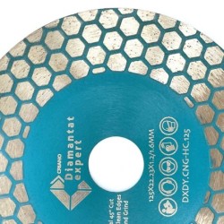 Disc DiamantatExpert pt. taiere si slefuire - Gresie si Placi dure 125x22.23 (mm) Premium - DXDY.CNG-HC.125