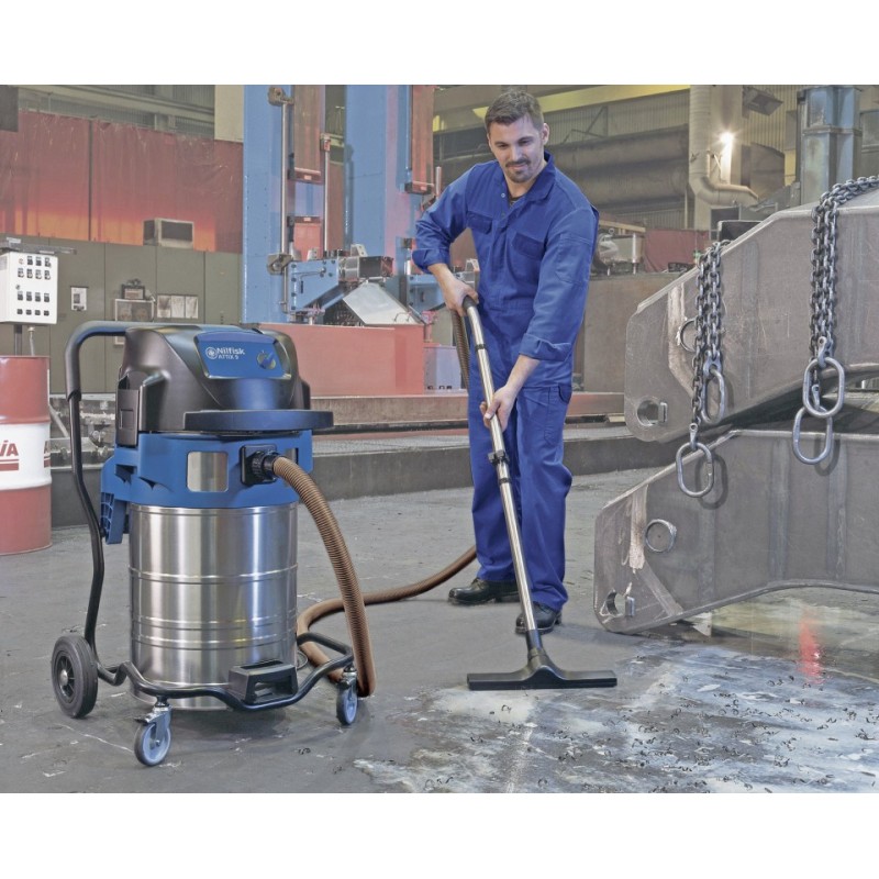 Aspirator Industrial UMED/USCAT Attix 961-01 - 2x1.5kW, 70 litri - Nilfisk-302002900