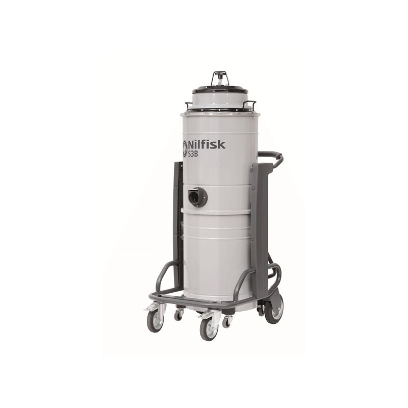Aspirator Industrial Umed/Uscat, cu kit de aspiratie S3B L100 - 3kW, 100litri - Nilfisk-4010500039+Z724151+NZ722001