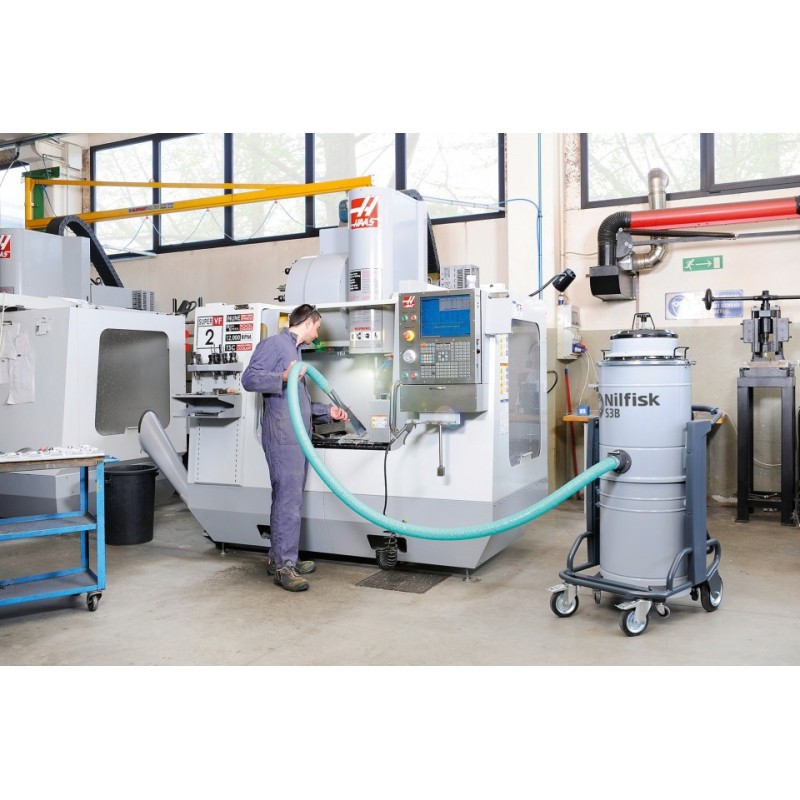 Aspirator Industrial Umed/Uscat, cu kit de aspiratie S3B L100 - 3kW, 100litri - Nilfisk-4010500039+Z724151+NZ722001 Aspirator Industrial Umed/Uscat, cu kit de aspiratie S3B L100 - 3kW, 100litri - Nilfisk-4010500039+Z724151+NZ722001