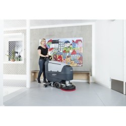 Masina de curatat/aspirat pardoseli cu sistem Ecoflex SC401B Full - 430mm, 30 litri - Nilfisk-9087390020