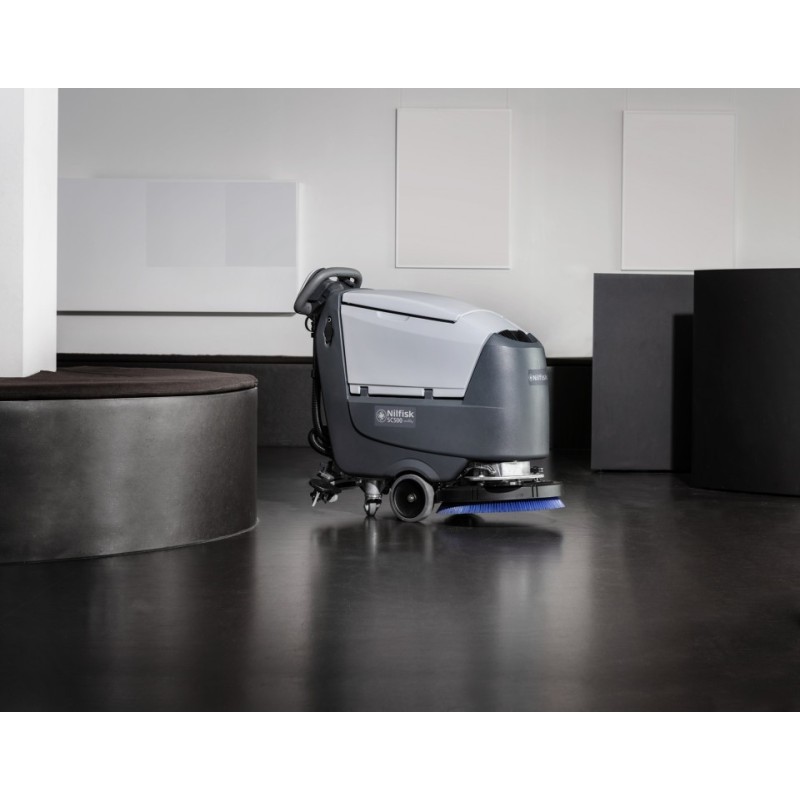 Masina de curatat/aspirat pardoseli, SC500 B Full - 530mm, 45 litri - Nilfisk-9087400020