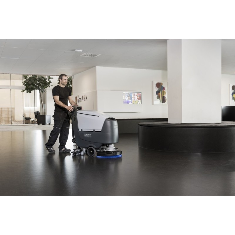 Masina de curatat/aspirat pardoseli, SC500 B Full - 530mm, 45 litri - Nilfisk-9087400020