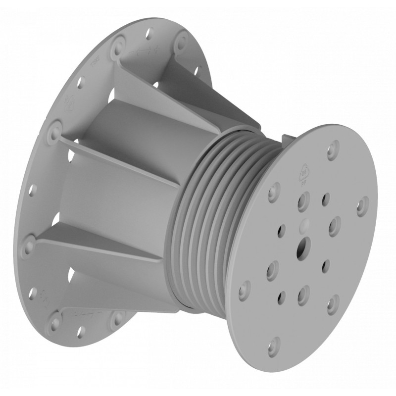 Plot / Piedestal / Suport reglabil pentru gresie / pardoseli inaltate, inaltime variabila 83-134 mm - XLEV-L-B4