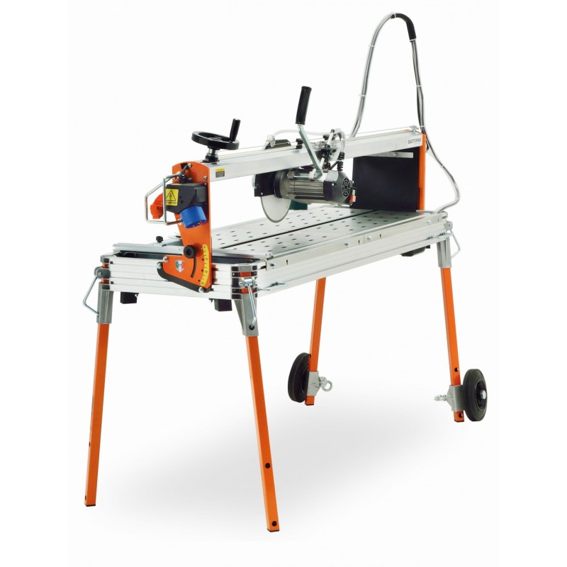 Masina de taiat gresie, faianta, placi 130cm, 1.4kW, CLASS PLUS 1300S cu laser si roti - Battipav-661351