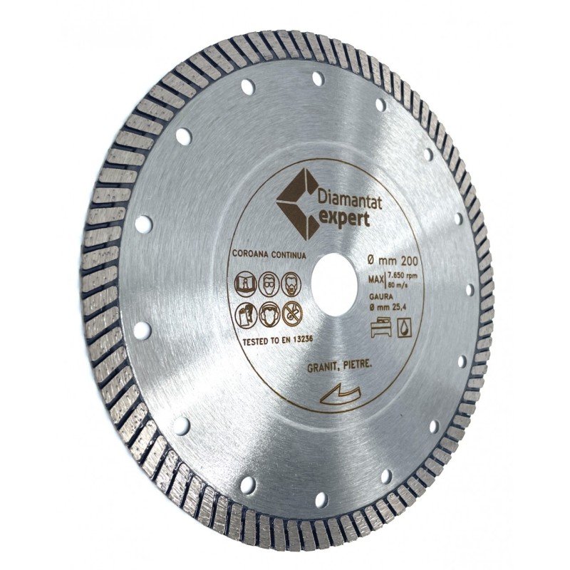 Disc DiamantatExpert pt. Piatra dura, Granit dur 200x25.4 (mm) Ultra Premium - DXWD.GC1.200.25
